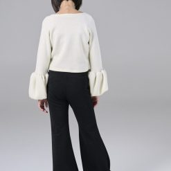 Alternative view of MELIN ROSE Κολάν Καμπάνα με λούρεξ MRW25/26-3304 Μαύρο