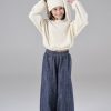 MELIN ROSE Παντελόνα σε carrot γραμμή με όψη MRW25/26-3311 Τζιν