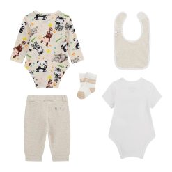 Alternative view of GUESS Παιδικό σετ κορίτσι H5YW16KAE14-LOH Μπεζ