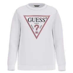 GUESS Μπλούζα με στάμπα κορίτσι J74Q10KAUG0-G011 Λευκό