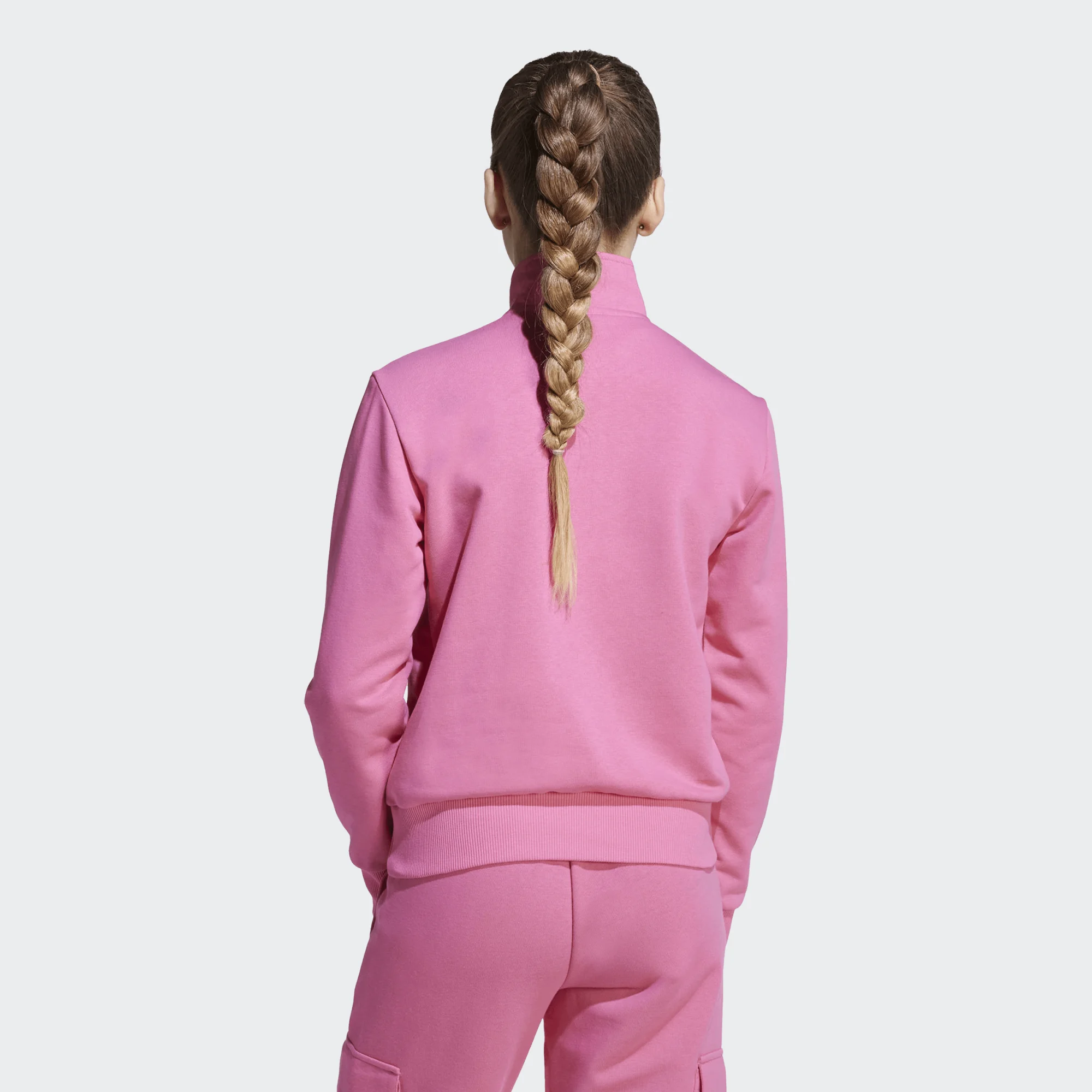 ADIDAS HOODY ΦΟΥΤΕΡ JUNIOR ΚΟΡΙΤΣΙ JN2434 ΦΟΥΞΙΑ - Image 4