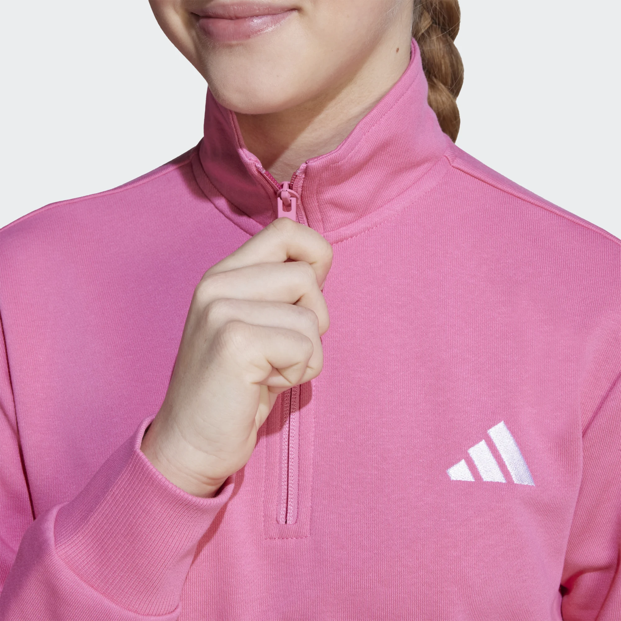 ADIDAS HOODY ΦΟΥΤΕΡ JUNIOR ΚΟΡΙΤΣΙ JN2434 ΦΟΥΞΙΑ - Image 7
