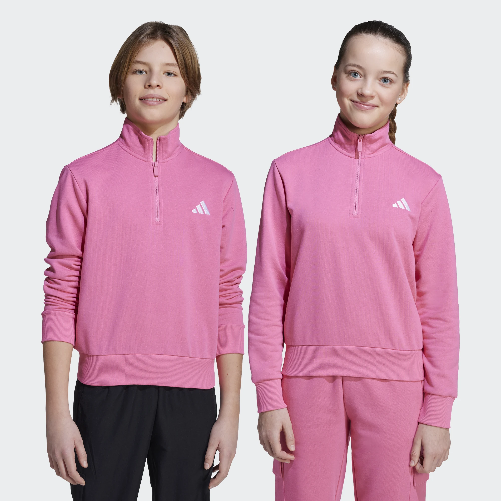 ADIDAS HOODY ΦΟΥΤΕΡ JUNIOR ΚΟΡΙΤΣΙ JN2434 ΦΟΥΞΙΑ - Image 10