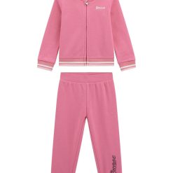 GUESS Σετ φούτερ και παντελόνι K5YG00KA6R4-G6N3 Ροζ