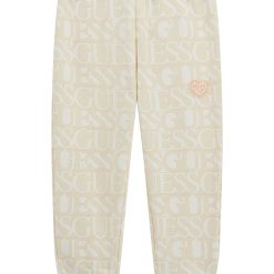 GUESS Παντελόνι φόρμας κορίτσι K5YQ13KAD74-P12M Μπεζ