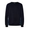 T6523 All The Blues Fringes Sweater Blue