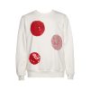 T6573 Candy Shop Polka Dots Sweater Ecru