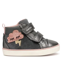 GEOX BABY GIRL ΜΠΟΤΑΚΙΑ B. Gisli D B561MD 022NF C9002 ΓΚΡΙ
