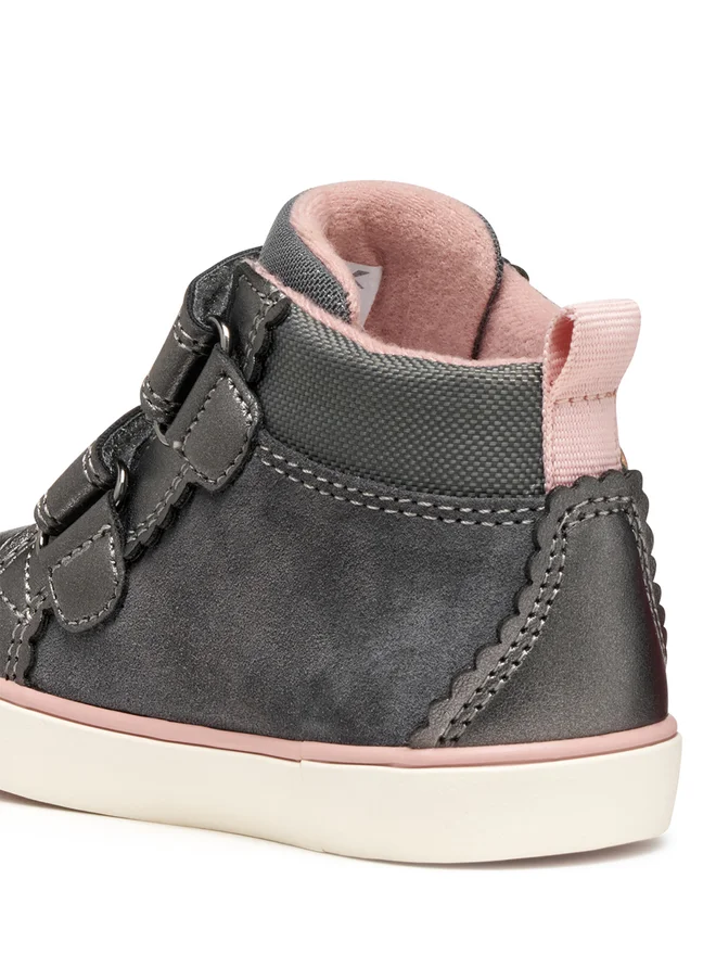 GEOX BABY GIRL ΜΠΟΤΑΚΙΑ B. Gisli D B561MD 022NF C9002 ΓΚΡΙ - Image 5