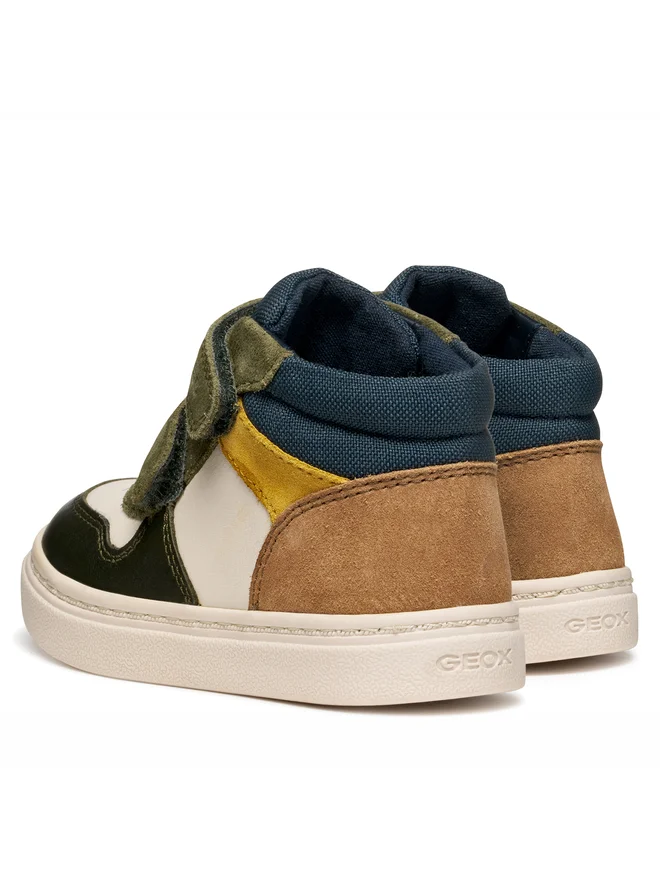 Παιδικά μποτάκια Geox BABY BOY B ECLYPER Α B465NA 08522 C1M3X XAKI - Image 4