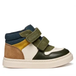 Παιδικά μποτάκια Geox BABY BOY B ECLYPER Α B465NA 08522 C1M3X XAKI