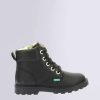 KICKERS  ΠΑΙΔΙΚΑ ΜΠΟΤΑΚΙA UNISEX KICK BLACK 1233050 ΜΑΥΡΟ