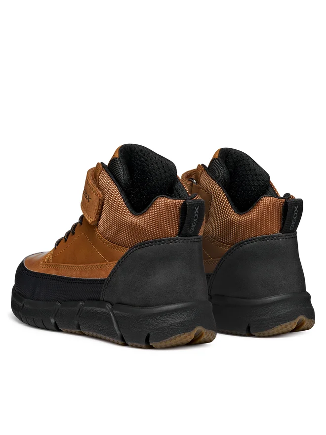 GEOX ΜΠΟΤΑΚΙΑ JUNIOR BOY J Flexyper B A J369BA 0CLFU C6002 ΚΑΦΕ - Image 3