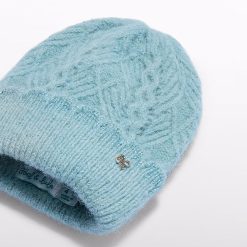 Alternative view of Abel & Lula Σκούφος πλεκτός κορίτσι 15-05962-094 Γαλάζιο