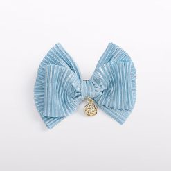 ABEL & LULA Τσιμπιδάκι φιόγκος μακό πλισέ κορίτσι 15-05971-076 Γαλάζιο