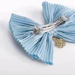 Alternative view of ABEL & LULA Τσιμπιδάκι φιόγκος μακό πλισέ κορίτσι 15-05971-076 Γαλάζιο