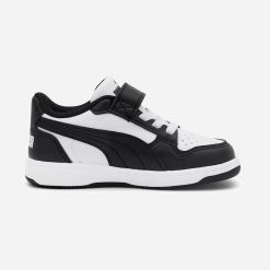 PUMA INFANT UNISEX REBOUND V6 lo 398996 01 ΛΕΥΚΟ