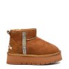 REPLAY ΜΠΟΤΑΚΙΑ ΑΥΣΤΡΑΛΙΑΝΟΥ ΤΥΠΟΥ UGG BROWN JF250002T-0012 ΤΑΜΠΑ