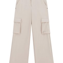 GUESS Παντελόνι καμπάνα κορίτσι J5YB03WFV60-G9L9 Mπεζ