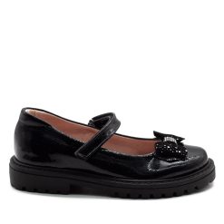 ΑΒΥ ΜΠΑΡΕΤΑ ΤΥΠΟΥ OXFORD JUNIOR GIRL 506 ΜΑΥΡΟ