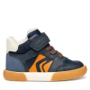 GEOX ΜΠΟΤΑΚΙΑ JUNIOR BOY J Gisli A B561NA 0MEFU C4218 ΜΠΛΕ