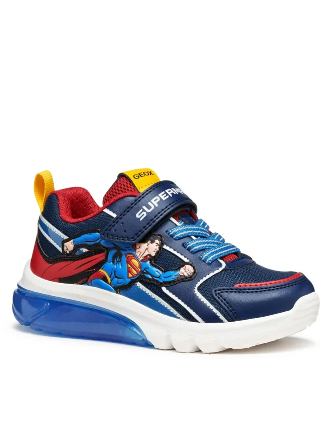 GEOX JUNIOR BOY SUPERMAN J CIBERDRON B J56LBD 05411 C0200 ΜΠΛΕ - Image 3