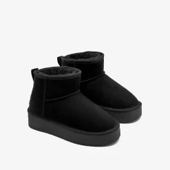 Alternative view of B&W BY CONQUITOS ΜΠΟΤΑΚΙΑ ΑΥΣΤΡΑΛΙΑΝΟΥ ΤΥΠΟΥ UGG BJSH543008-BLAC ΜΑΥΡΟ