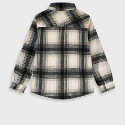 Alternative view of ENERGIERS Καρό πουκάμισο/ζακέτα 12-125104-4 Μαύρο