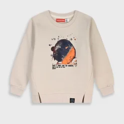 ENERGIERS Μπλούζα φούτερ 12-125110-5 Γκρι