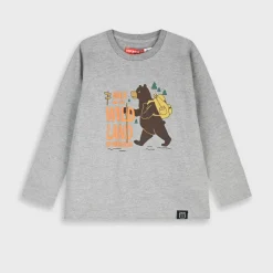 ENERGIERS Μακρυμάνικη μπλούζα 12-125137-5 Γκρι