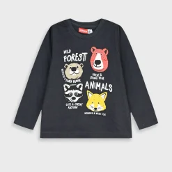 ENERGIERS Μακρυμάνικη μπλούζα 12-125138-5 Ανθρακί