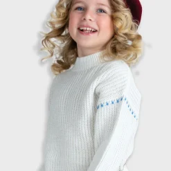 Alternative view of ENERGIERS Πλεκτή μπλούζα 15-125305-6 Εκρού