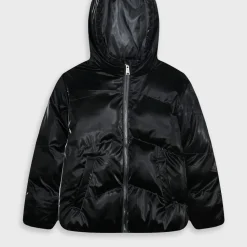 ENERGIERS Μπουφάν με κουκούλα 16-125203-1 Μαύρο