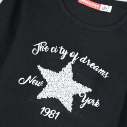 Alternative view of ENERGIERS Μακρυμάνικη ριπ μπλούζα 16-125223-5 Μαύρο