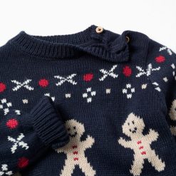 Alternative view of ZIPPY Μπλούζα πλεκτή με σχέδιο 31074310006 Μπλε σκούρο