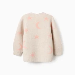 Alternative view of ZIPPY Ζακέτα με σχέδιο κορίτσι 31074668029 Πορτοκαλί ανοιχτό