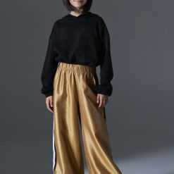 MELIN ROSE Παντελόνα καμπάνα MRW25/26-3302 Χρυσό