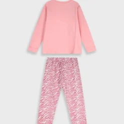 Alternative view of ENERGIERS Πυζάμα με τύπωμα 36-125201-9 Ροζ