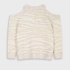 Alternative view of ENERGIERS Boutique πλεκτή μπλούζα 46-125273-6 Εκρού