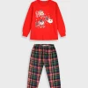 ENERGIERS Χριστουγεννιάτικη unisex πυζάμα 32-125550-9 Kαρό