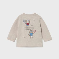 Alternative view of MAYORAL Μπλούζα Νεογέννητο 26-01075-021 Μπεζ