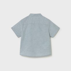 Alternative view of MAYORAL Πουκάμισο μωρό 26-01111-019 Πετρόλ
