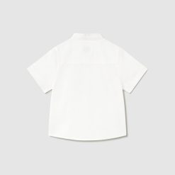 Alternative view of MAYORAL Πουκάμισο μωρό 26-01111-022 Λευκό