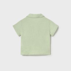 Alternative view of MAYORAL Πουκάμισο μωρό 26-01113-028 Πράσινο