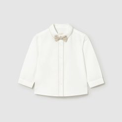 MAYORAL Πουκάμισο μωρό 26-01115-072 Κρεμ