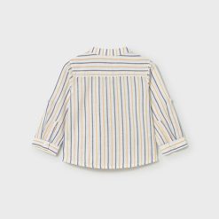 Alternative view of MAYORAL Πουκάμισο μωρό 26-01116-036 Ροδακινί