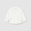 MAYORAL Πουκάμισο μωρό 26-01116-037 Κρεμ