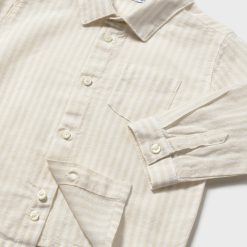 Alternative view of MAYORAL Πουκάμισο μωρό 26-01118-041 Mπεζ