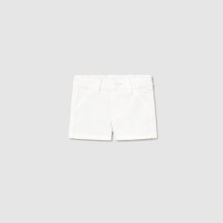 MAYORAL Παντελόνι κοντό Νεογέννητο 26-01271-034 Λευκό