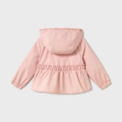 Alternative view of MAYORAL Σακάκι αντιανεμικό μωρό 26-01492-092 Ρoζ απαλό